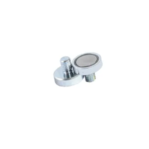 Topfmagnet Ø 16 mm mit M6 Gewindestift | 60 kg | Samarium-Kobalt