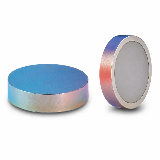 Pot magnet flat Ø 20 mm | SmCo | SAV