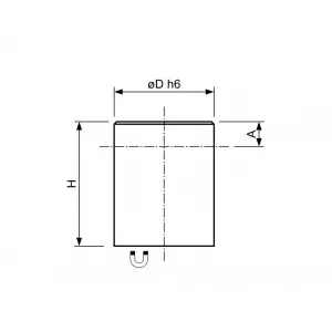 SmCo Brass rod magnet Ø 13 mm (h6) x 20 mm | SAV SmCo Brass rod magnet Ø 13 mm (h6) x 20 mm | SAV