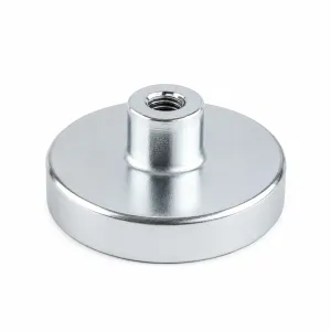 Pot magnet Ø50 mm internal thread M8 | 100.00 kg neodymium | SAV