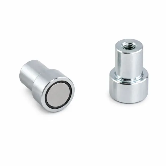 Flachgreifer Ø8 mm Innengewinde M3 | 1,30 kg Neodym | SAV Flachgreifer Ø8 mm Innengewinde M3 | 1,30 kg Neodym | SAV