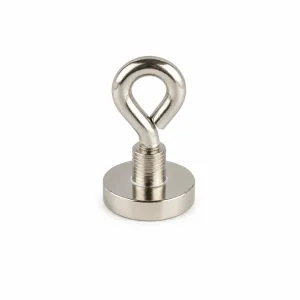 Pot magnet with eyelet Ø 16 mm | 8.00 kg Neodymium - SAV-webshop.com