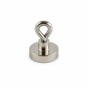 Potmagneet met oog Ø 20 mm | 12,50 kg Neodymium - SAV-webshop.com