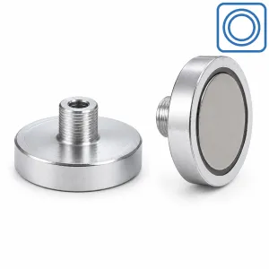 Pot magnet Ø50 mm internal thread M8 | 100.00 kg neodymium | SAV