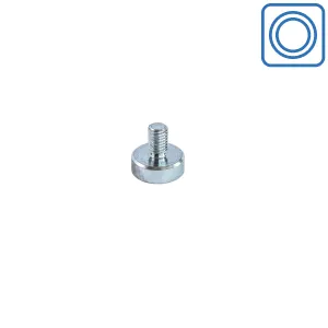 Flachgreifer Ø8 mm Gewindestift M4 | 1,30 kg Neodym | SAV