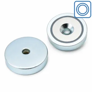 Flachgreifer Ø25 mm gesenkt | 16,00 kg Neodym | SAV