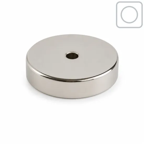 Neodymium Pot magnet Ø32 mm countersunk hole | 30 kg | SAV