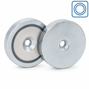 Flachgreifer Ø40 mm gesenkt | 50,00 kg Neodym | SAV