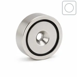 Neodym Flachgreifer Ø16 mm Senkloch | 6,9 kg