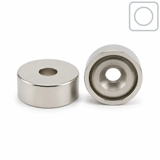 Potmagneet Ø13 mm verzonken gat | 3 kg | SAV-webshop Potmagneet Ø13 mm verzonken gat | 3 kg | SAV-webshop