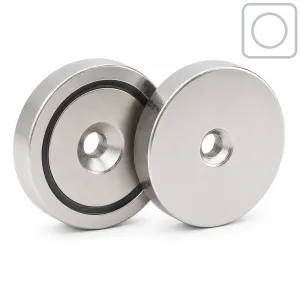 Neodymium Pot magnet Ø40 mm countersunk hole | 51.5 kg | SAV