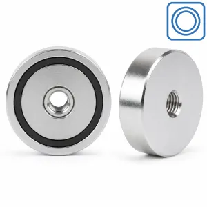 Flachgreifer Ø32 mm durchgehend M5 | 33,00 kg Neodym | SAV