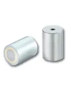 NdFeB deep pot magnet, with internal thread, galvanised