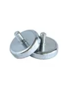 Ferriet potmagneet met draadstift