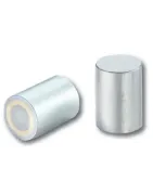 Neodymium busmagneet staal verzinkt