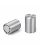 Neodymium bushing magnet, steel with h6 tolerance